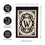 Cambridge Monogram Garden Applique Flag, Letter W