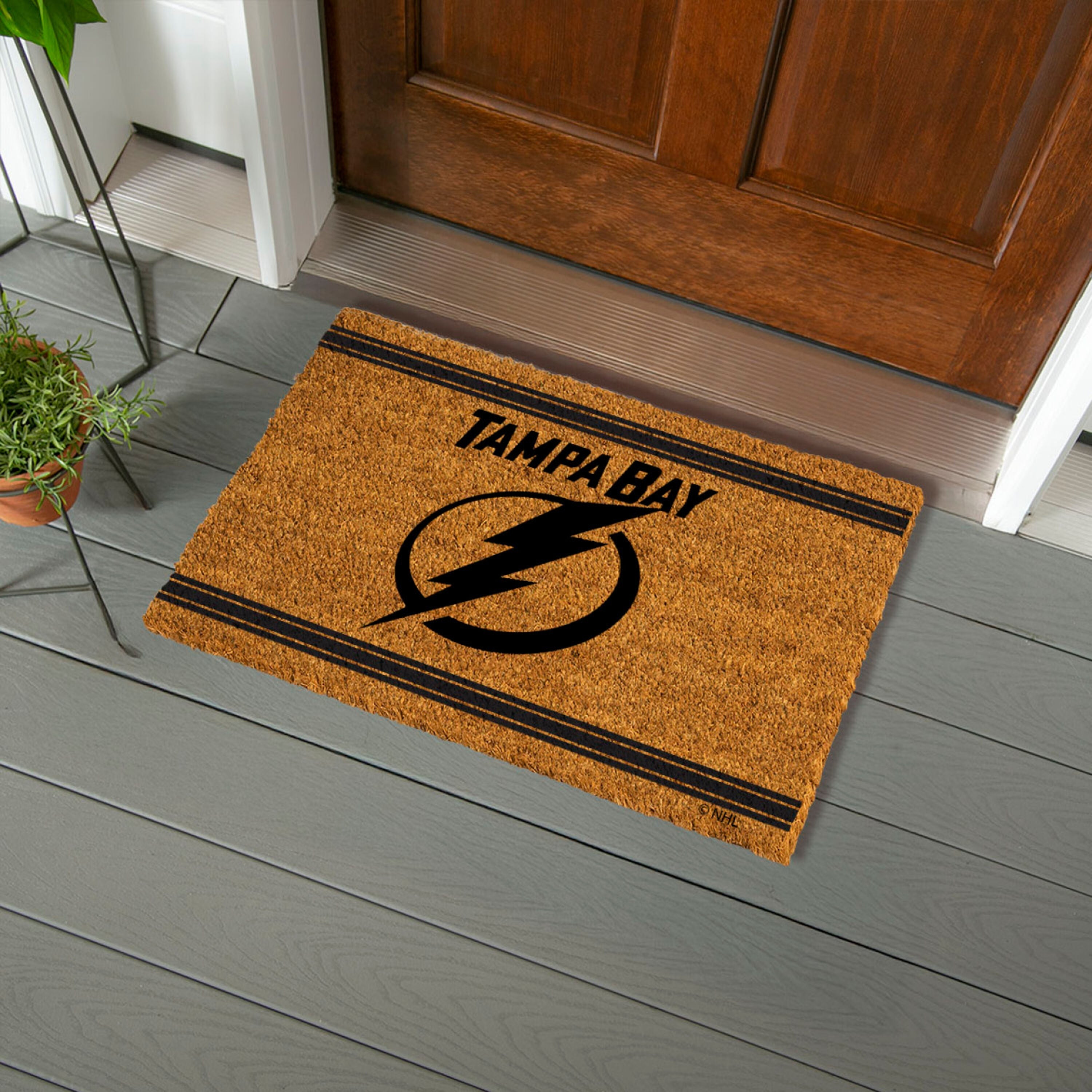 Tampa Bay Lightning, Coir Mat 1C - Sports Gifts, Sports Memorabilia, Sports Collectibles, Fan Shop