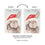 Merry Christmas Bunny Burlap Garden Flag - Sports Gifts, Sports Memorabilia, Sports Collectibles, Fan Shop