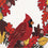 Welcome Friends & Family Cardinal Applique Garden Flag