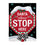 Santa Please Stop Here Applique Garden Flag