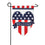 Patriotic Heart Garden Applique Flag