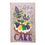 Mardi Gras Let Them Eat Cake Burlap House Flag - Sports Gifts, Sports Memorabilia, Sports Collectibles, Fan Shop