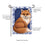 Orange Fox Applique Garden Flag - Sports Gifts, Sports Memorabilia, Sports Collectibles, Fan Shop