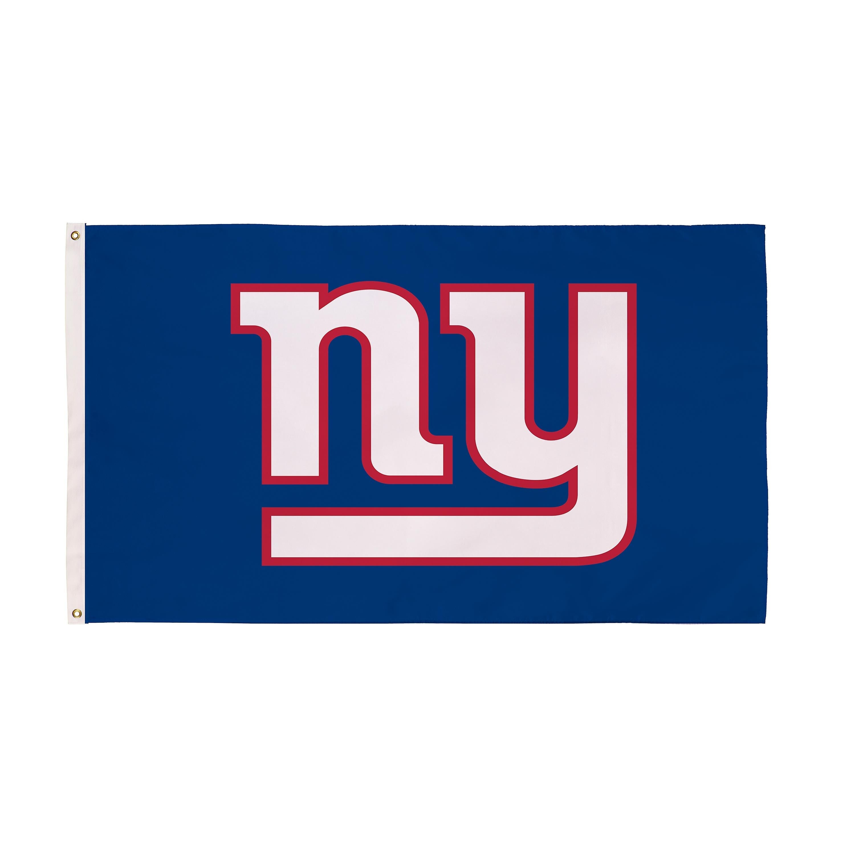 3'x5' Single Sided Flag w/ 2 Grommets, New York Giants