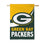 Green Bay Packers Burlap Flag House Size - Sports Gifts, Sports Memorabilia, Sports Collectibles, Fan Shop