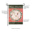 Merry Christmas Pig Burlap Garden Flag - Sports Gifts, Sports Memorabilia, Sports Collectibles, Fan Shop
