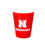 University of Nebraska 4-Piece Ceramic and Glass 2oz. Shot Glass Set - Sports Gifts, Sports Memorabilia, Sports Collectibles, Fan Shop