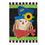 Scarecrow Friend Applique Garden Flag