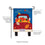 Happy Fall Pickup Truck Garden Applique Flag