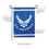 Embossed Suede Flag, GDN Size, Air Force - Sports Gifts, Sports Memorabilia, Sports Collectibles, Fan Shop