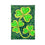 Lucky Clovers Applique Garden Flag - Sports Gifts, Sports Memorabilia, Sports Collectibles, Fan Shop