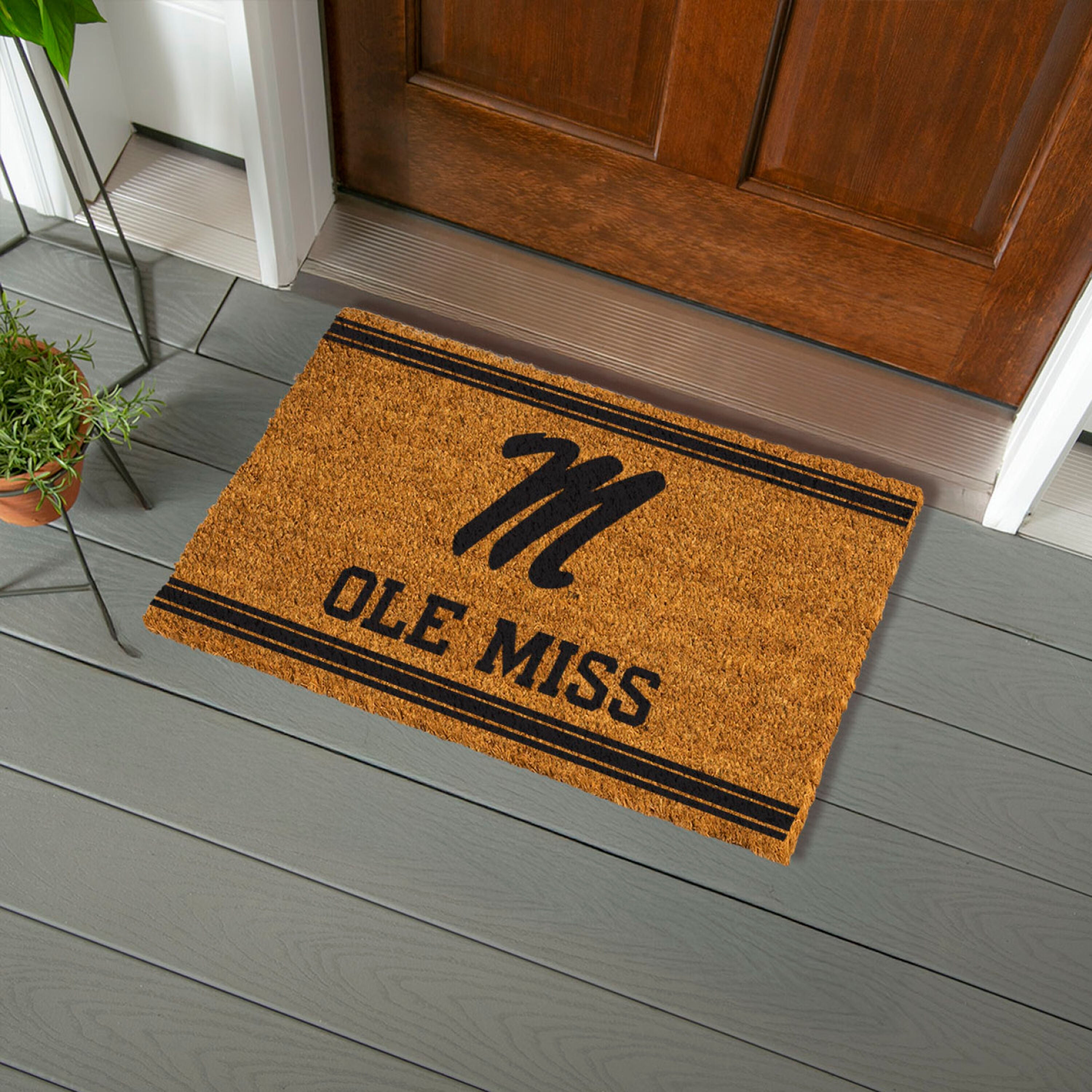University of Mississippi, Coir Mat 1C - Sports Gifts, Sports Memorabilia, Sports Collectibles, Fan Shop