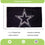 Dallas Cowboys Single Sided Estate Flag with 2 Grommets, 3'x5'