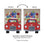 Burlap garden flag, Red Truck Flowers - Sports Gifts, Sports Memorabilia, Sports Collectibles, Fan Shop