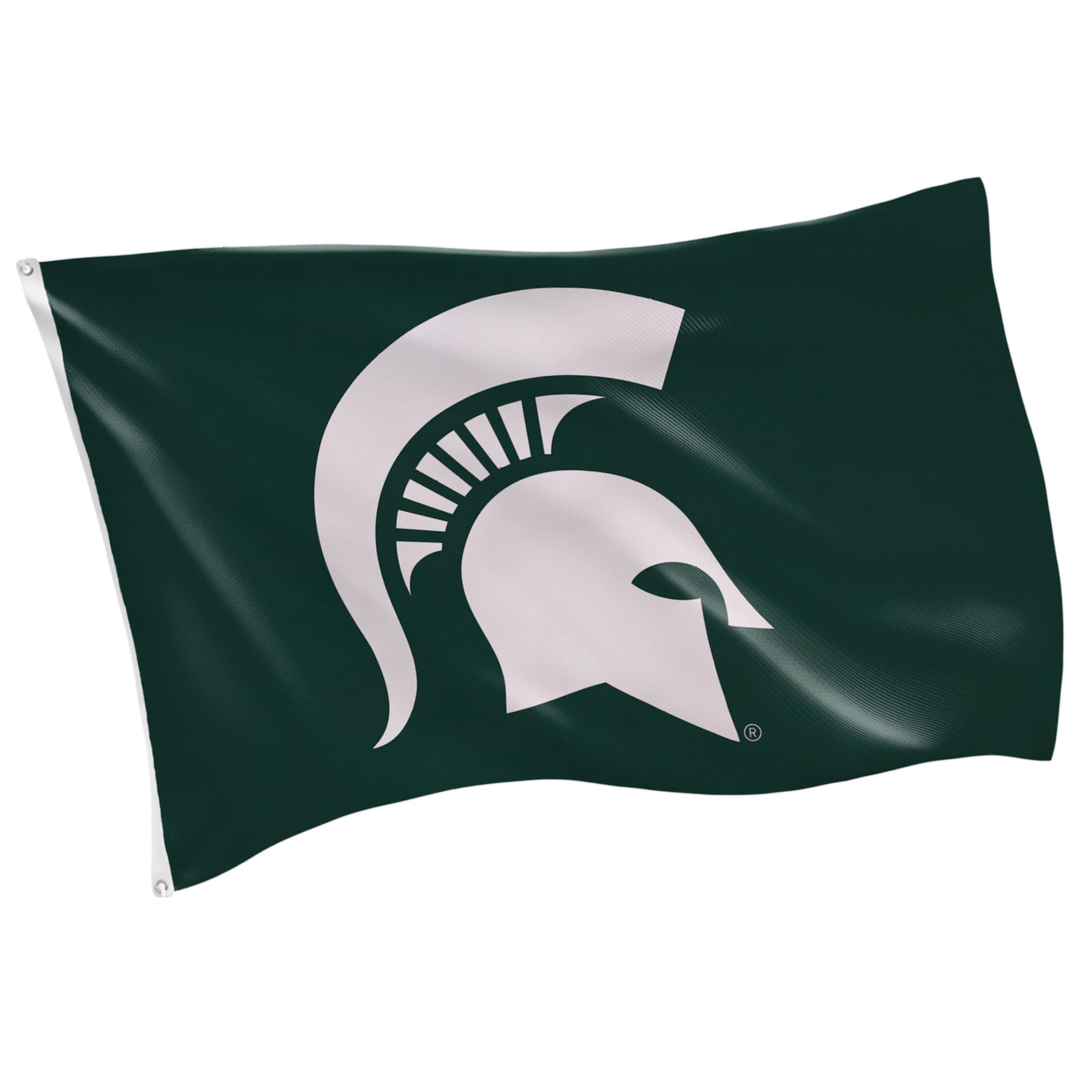 Michigan State University Single Sided Estate Flag with 2 Grommets, 3'x5'