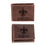 New Orleans Saints, Bi-Fold and Tri-Fold Wallet Gift Set, Brown - Sports Gifts, Sports Memorabilia, Sports Collectibles, Fan Shop