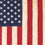 Tea Stained Patriotic American Flag