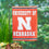 Embossed Suede Flag, GDN Size, University of Nebraska - Sports Gifts, Sports Memorabilia, Sports Collectibles, Fan Shop