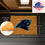 Coir Mat, 16"x28", Carolina Panthers