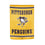 Embossed Suede Flag, GDN Size, Pittsburgh Penguins - Sports Gifts, Sports Memorabilia, Sports Collectibles, Fan Shop