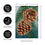 Winter Pine Cone Suede Garden Flag - Sports Gifts, Sports Memorabilia, Sports Collectibles, Fan Shop