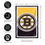 NHL Hockey Burlap House Flag, Boston Bruins - Sports Gifts, Sports Memorabilia, Sports Collectibles, Fan Shop