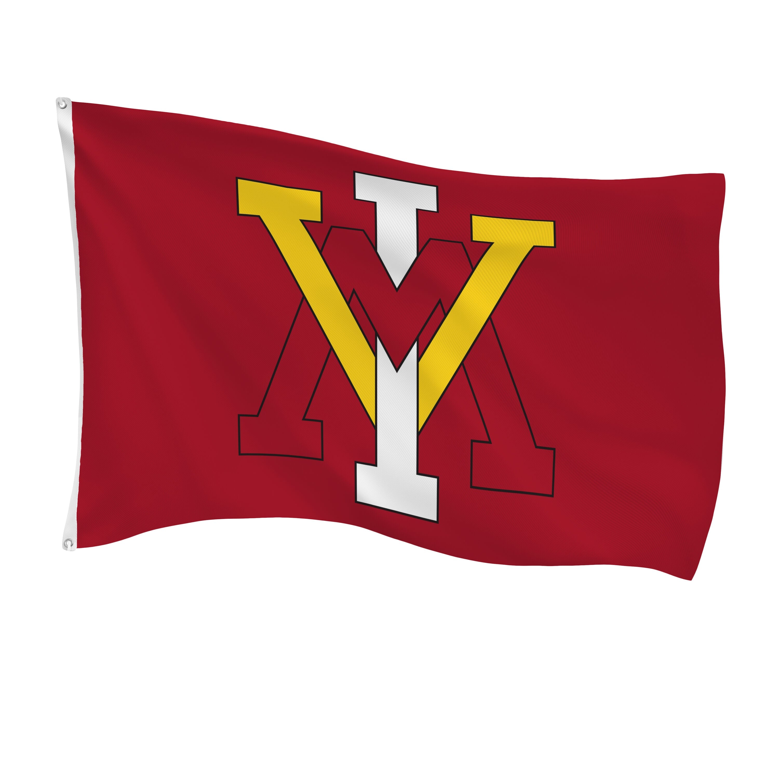 Virginia Military Institute (VMI) Single Sided Flag w/ 2 Grommets, 3'x5'