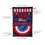 Patriotic God Bless America Applique House Flag
