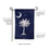 South Carolina Garden Applique Flag