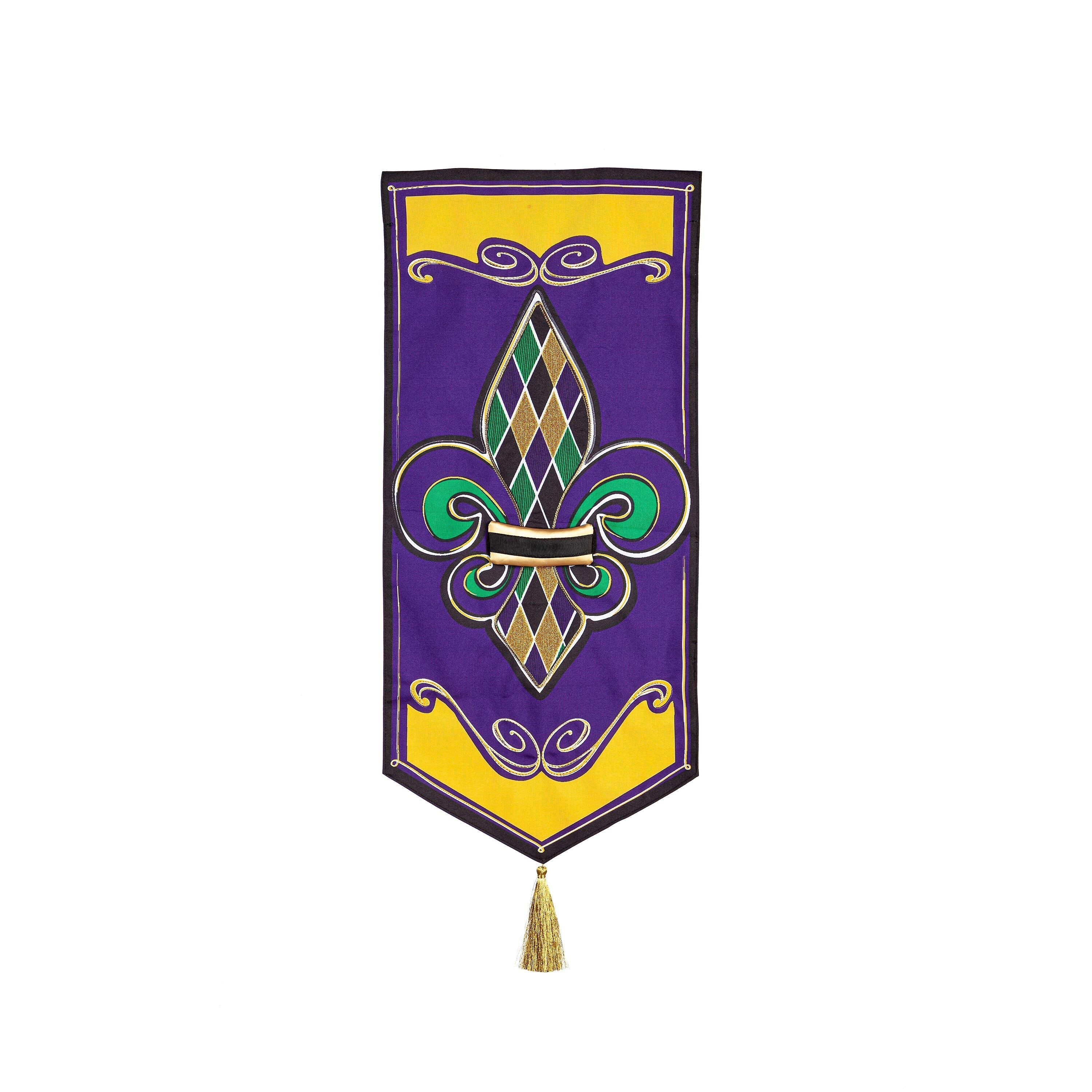 Fleur de Lis Everlasting Impression Garden Flag - Sports Gifts, Sports Memorabilia, Sports Collectibles, Fan Shop