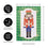 Trio Nutcracker Reversible Suede Garden Flag