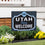 Utah Mammoth Yard Sign, "Fans Welcome"