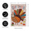 Tom Turkey Thanksgiving Burlap Garden Flag