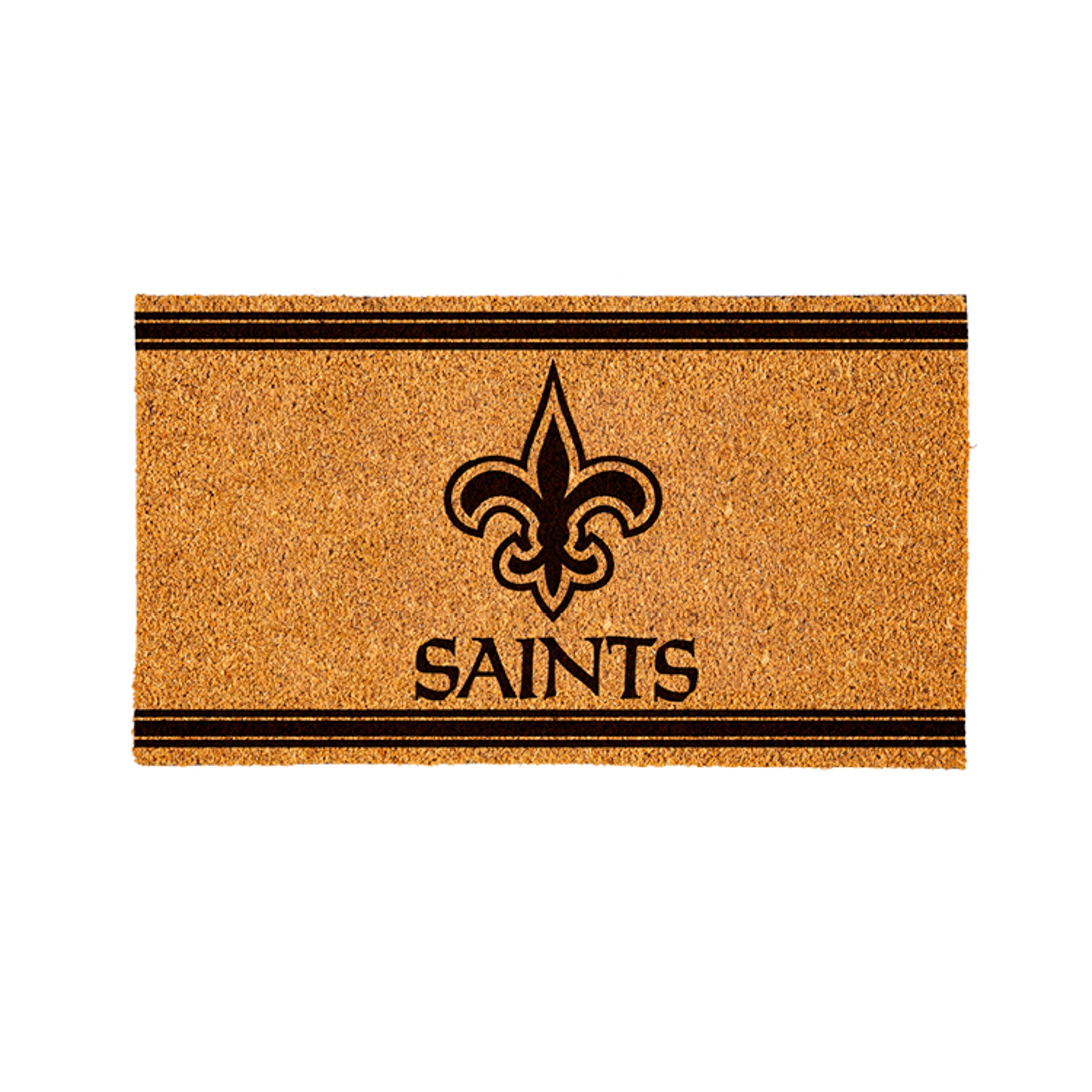 New Orleans Saints, Coir Mat 1C - Sports Gifts, Sports Memorabilia, Sports Collectibles, Fan Shop