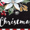 Poinsettia Wreath Applique Garden Flag