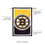NHL Hockey Burlap House Flag, Boston Bruins - Sports Gifts, Sports Memorabilia, Sports Collectibles, Fan Shop
