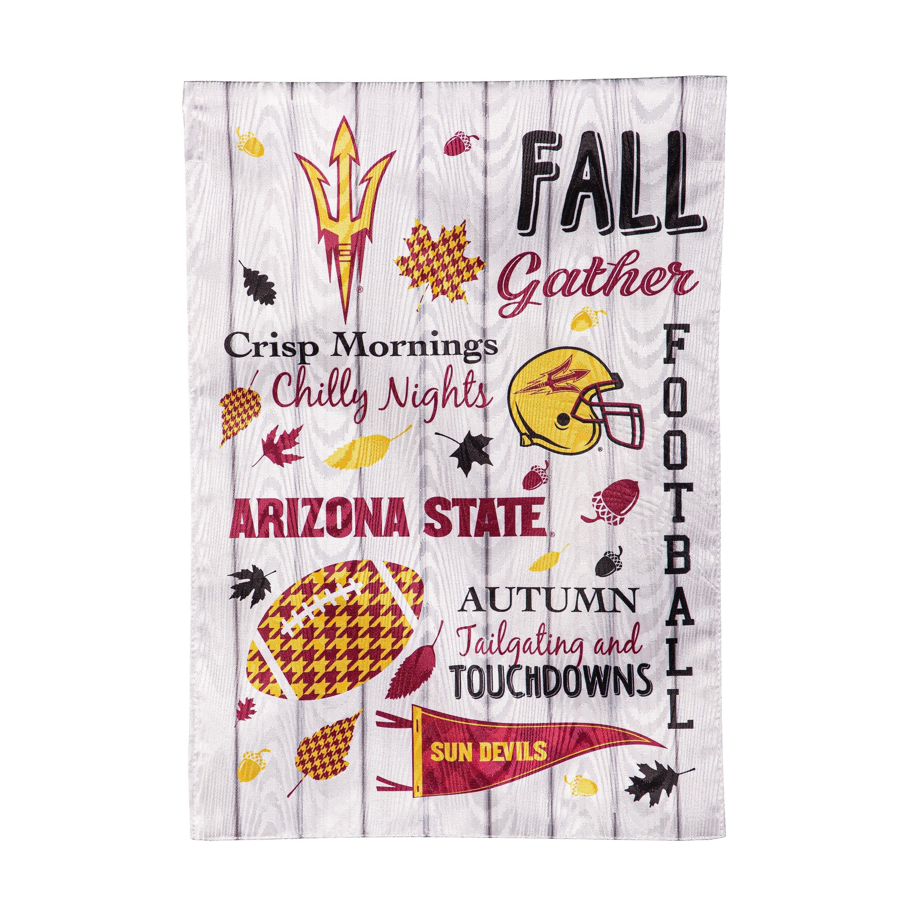 Arizona State University, Moire Flag, GDN, Fall Seasonal - Sports Gifts, Sports Memorabilia, Sports Collectibles, Fan Shop