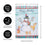 Snowman Holiday Reversible Suede Garden Flag