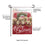 Red Truck with Puppies Suede Garden Flag