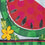 Hello Sweet Summer Applique Garden Flag