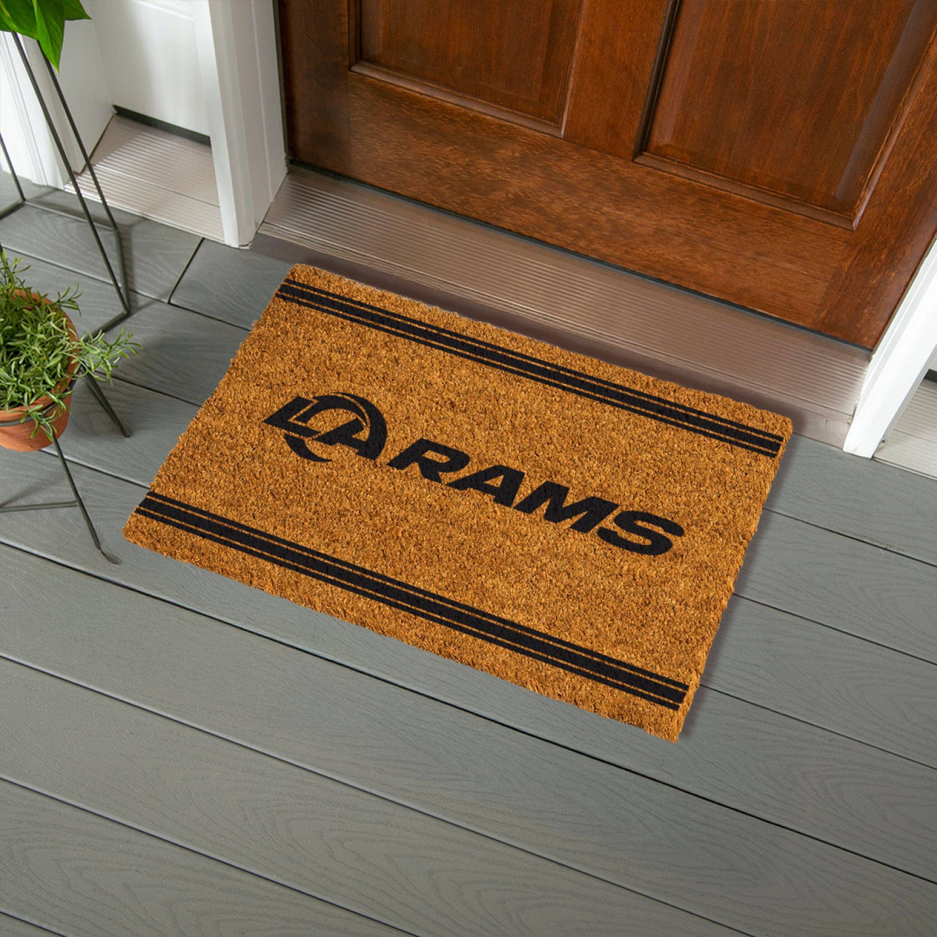 Los Angeles Rams, Coir Mat 1C - Sports Gifts, Sports Memorabilia, Sports Collectibles, Fan Shop