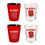 North Carolina State University 4-Piece Ceramic and Glass 2oz. Shot Glass Set - Sports Gifts, Sports Memorabilia, Sports Collectibles, Fan Shop