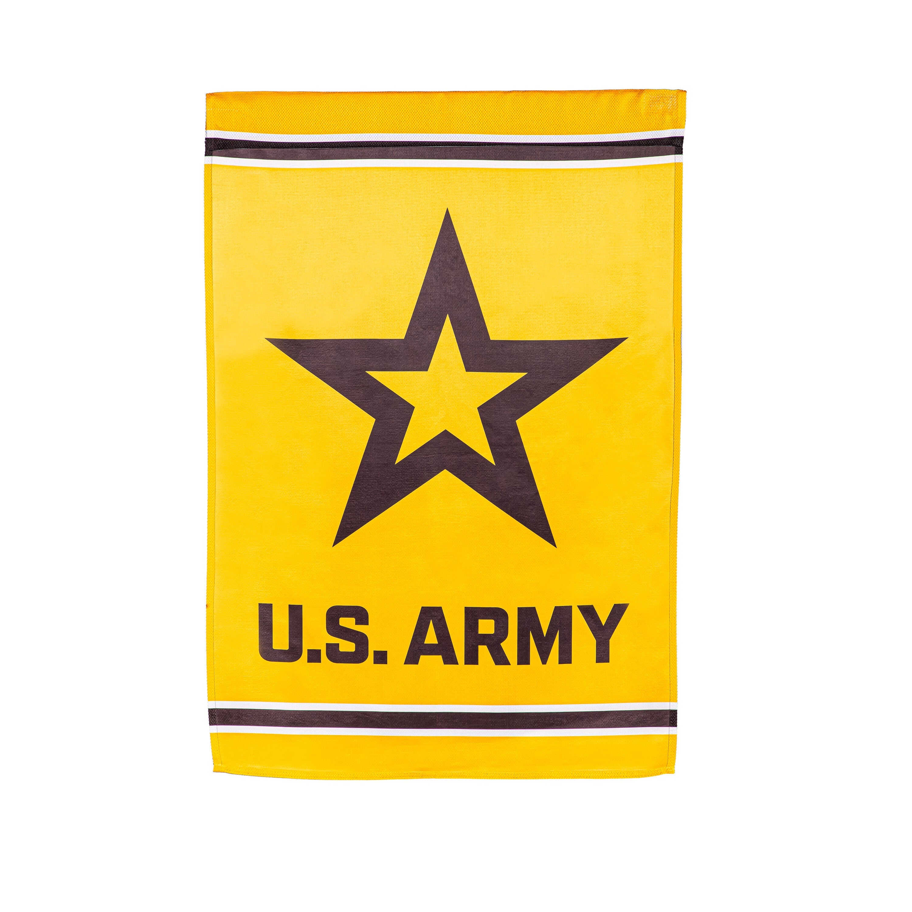 Embossed Suede Flag, House Size, Army - Sports Gifts, Sports Memorabilia, Sports Collectibles, Fan Shop