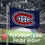 3'x5' Single Sided Flag w/ 2 Grommets, Montreal Canadiens