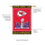 Kansas City Chiefs SB58 Champions Embossed Suede House Flag - Sports Gifts, Sports Memorabilia, Sports Collectibles, Fan Shop