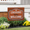 University of Texas Coroplast Yard Sign, "Fans Welcome"