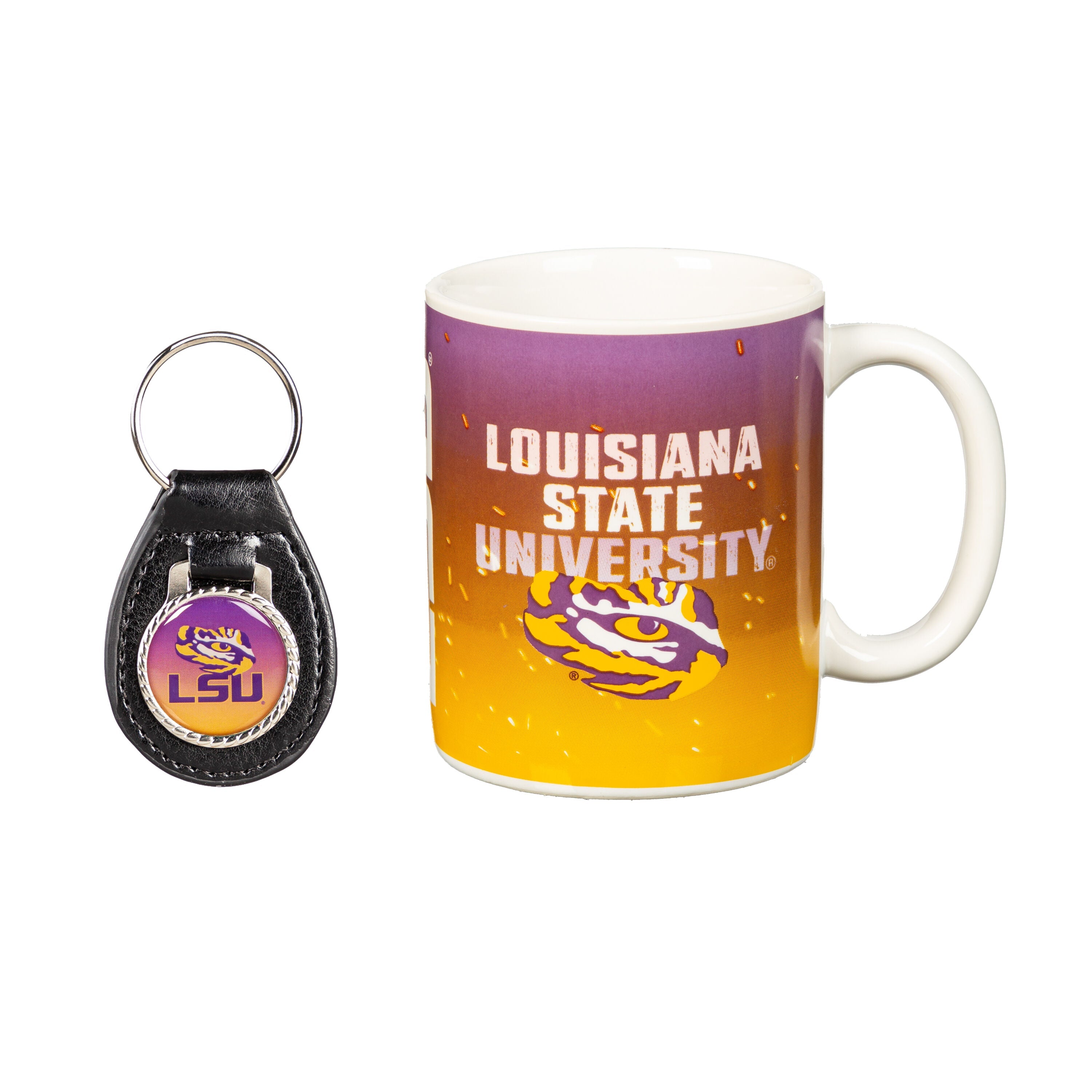 Cup Gift Set, Louisiana State University - Sports Gifts, Sports Memorabilia, Sports Collectibles, Fan Shop