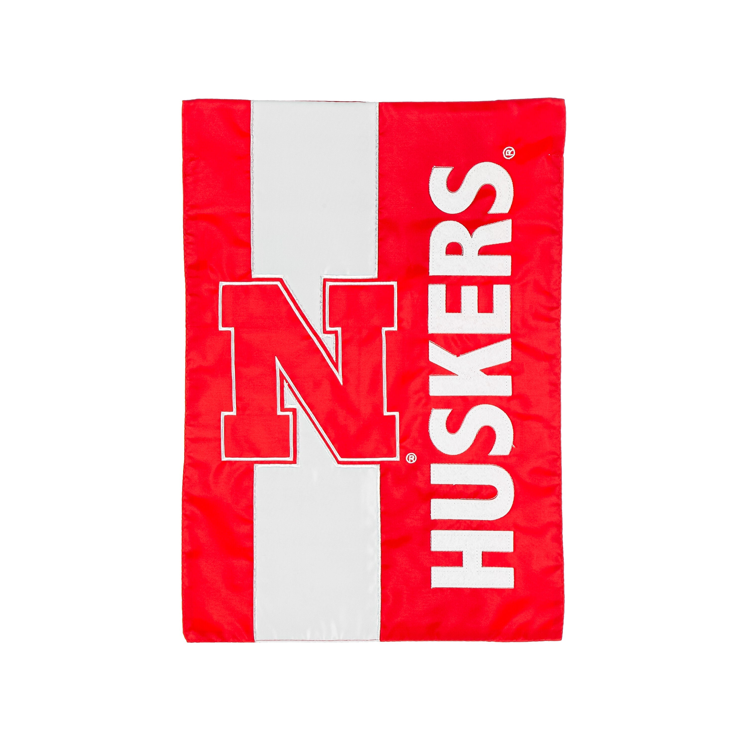 University of Nebraska Embellished Garden Flag - Sports Gifts, Sports Memorabilia, Sports Collectibles, Fan Shop