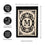 Cambridge Monogram Garden Applique Flag, Letter M